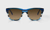 [10 - Blue Stripe Front with Blue Crystal Temples]