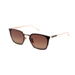 Black / 18k Rose Gold (Brown Gradient Lens)