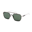 Black / 12k Silver (Green Lens)