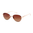 18k Rose Gold (Brown Gradient Lens)