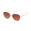 18k Rose Gold (Brown Gradient Lens)