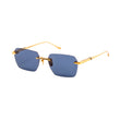 24K Gold (Blue Lens)