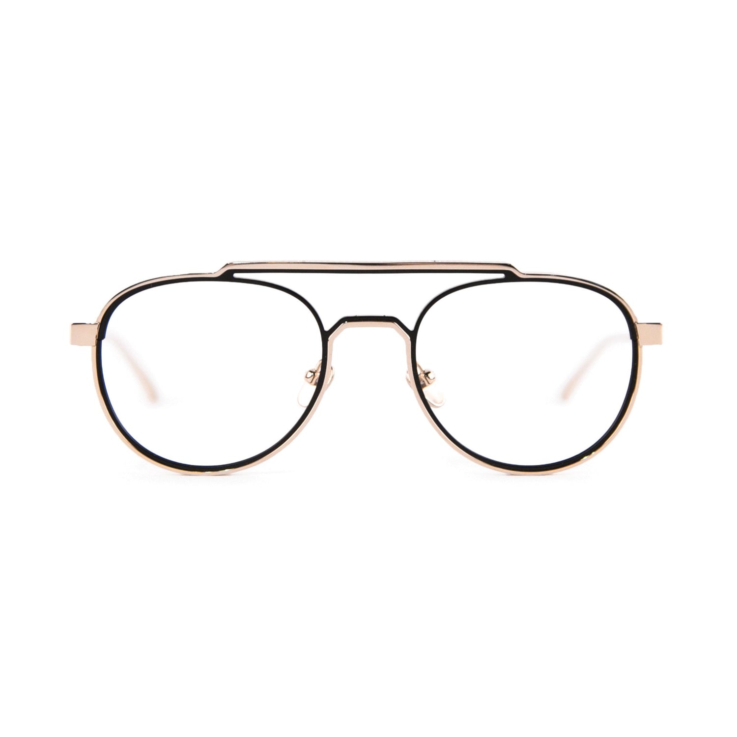 [18K Rose Gold / White]