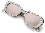 Como Mirrored - Amber Silver Gradient Mirrored Lens