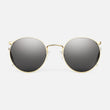 23k Gold & American Gray Polarized Glass Lens