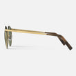 23k Satin Gold & Evergreen Polarized Gradient Nylon Lens