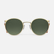 23k Satin Gold & Evergreen Polarized Gradient Nylon Lens