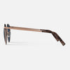 [22k Satin Rose Gold & Slate Polarized Gradient Nylon Lens]