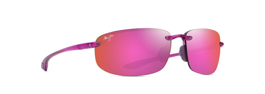 [Maui Sunrise Lenses, Shiny Transparent Cyclamen Pink Frame]