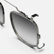 Gunmetal Clip & Gray Gradient Lens