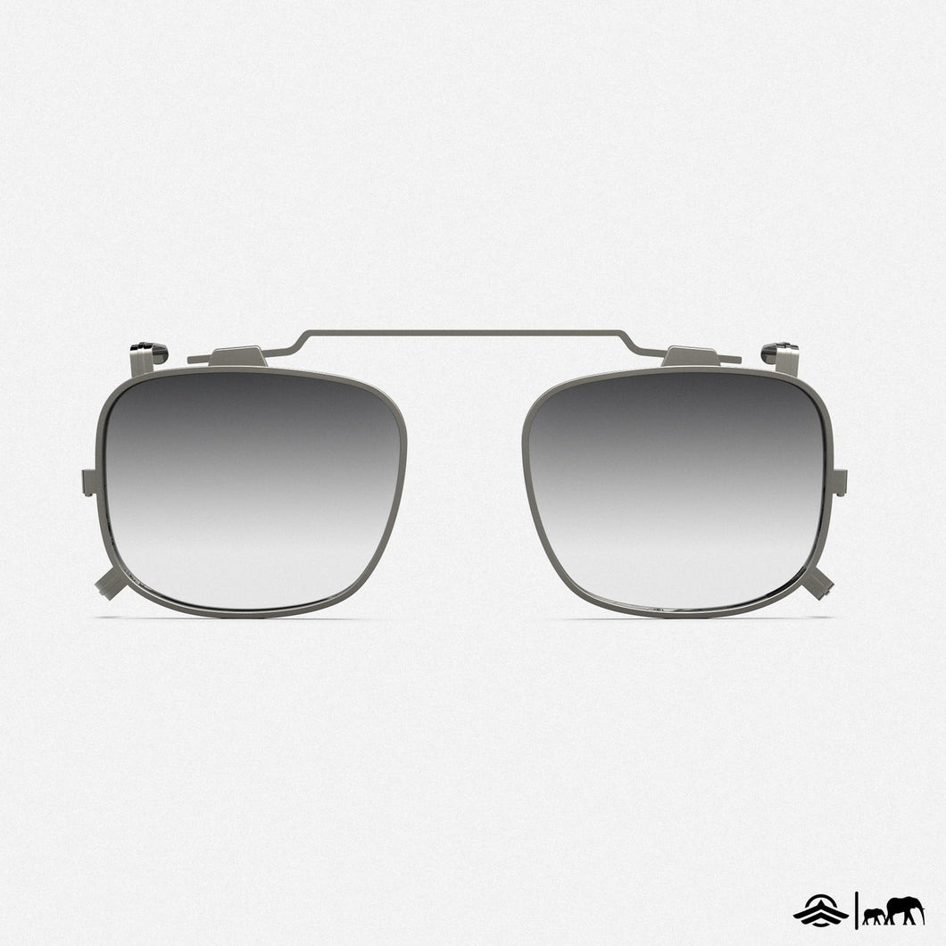 [Gunmetal Clip & Gray Gradient Lens]