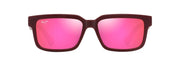 Maui Sunrise Lenses, Matte Burgundy Frame