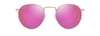 [Maui Sunrise Lenses, Shiny Light Gold With Pink & Yellow Frame]