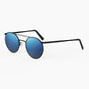 [Matte Black & Atlantic Blue Non-Polarized Mirror Nylon Lens]