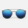 Matte Black & Atlantic Blue Non-Polarized Mirror Nylon Lens