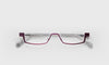 [44 - Burgundy Front with Grey Crystal Temples]