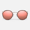 [22k Rose Gold & Rose Tortoise Inlay & Rose Gold Polarized Nylon Lens]