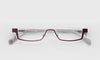 [44 - Burgundy Front with Grey Crystal Temples]