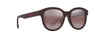 [Maui Rose® Lenses, Matte Burgundy Frame]