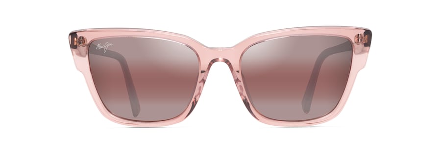 [Maui Rose® Lenses, Translucent Pink  Frame]