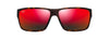 [Hawaii Lava™ Lenses, Matte Dark Havana With Orange Frame]