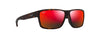 [Hawaii Lava™ Lenses, Matte Dark Havana With Orange Frame]