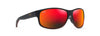 [Hawaii Lava™ Lenses, Burgundy Stripe Frame]