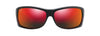 [Hawaii Lava™ Lenses, Black With Red Interior Frame]