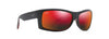 [Hawaii Lava™ Lenses, Black With Red Interior Frame]