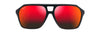 [Hawaii Lava™ Lenses, Matte Black Frame]