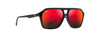 [Hawaii Lava™ Lenses, Matte Black Frame]