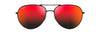 [Hawaii Lava™ Lenses, Matte Black Frame]