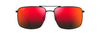 [Hawaii Lava™ Lenses, Matte Black Frame]