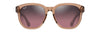 [Maui Rose® Lenses, Shiny Trans Light Brown Frame]