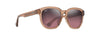 [Maui Rose® Lenses, Shiny Trans Light Brown Frame]