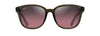 [Maui Rose® Lenses, Shiny Trans Green Frame]