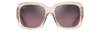 [Maui Rose® Lenses, Transparent Pink Frame]