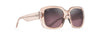 [Maui Rose® Lenses, Transparent Pink Frame]