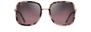 Maui Rose® Lenses, Pink Tortoise With Rose Gold Frame