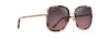 [Maui Rose® Lenses, Pink Tortoise With Rose Gold Frame]