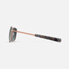 [22k Satin Rose Gold & Slate Polarized Gradient Nylon Lens]