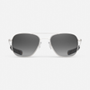 [Satin Silver & Coastal Gray Polarized Gradient Nylon Lens]