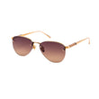 24K Gold (Brown Gradient Lens)