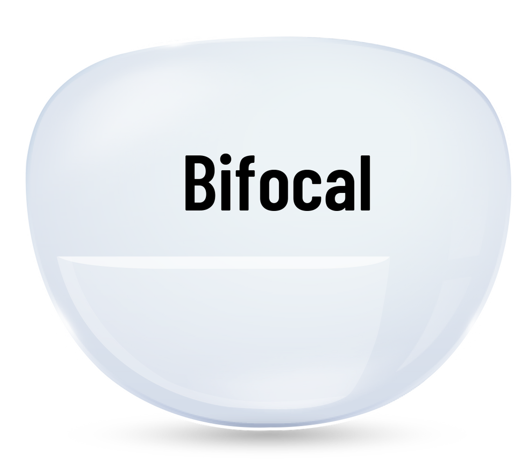 Clear Prescription -Bifocal (Lined)- Polycarbonate-Standard Transitions