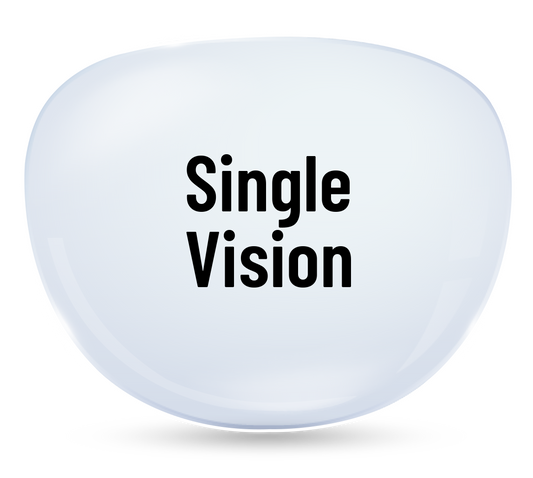 Sunglass-Single Vision-Clear lenses-Single Vision Non-Polarized