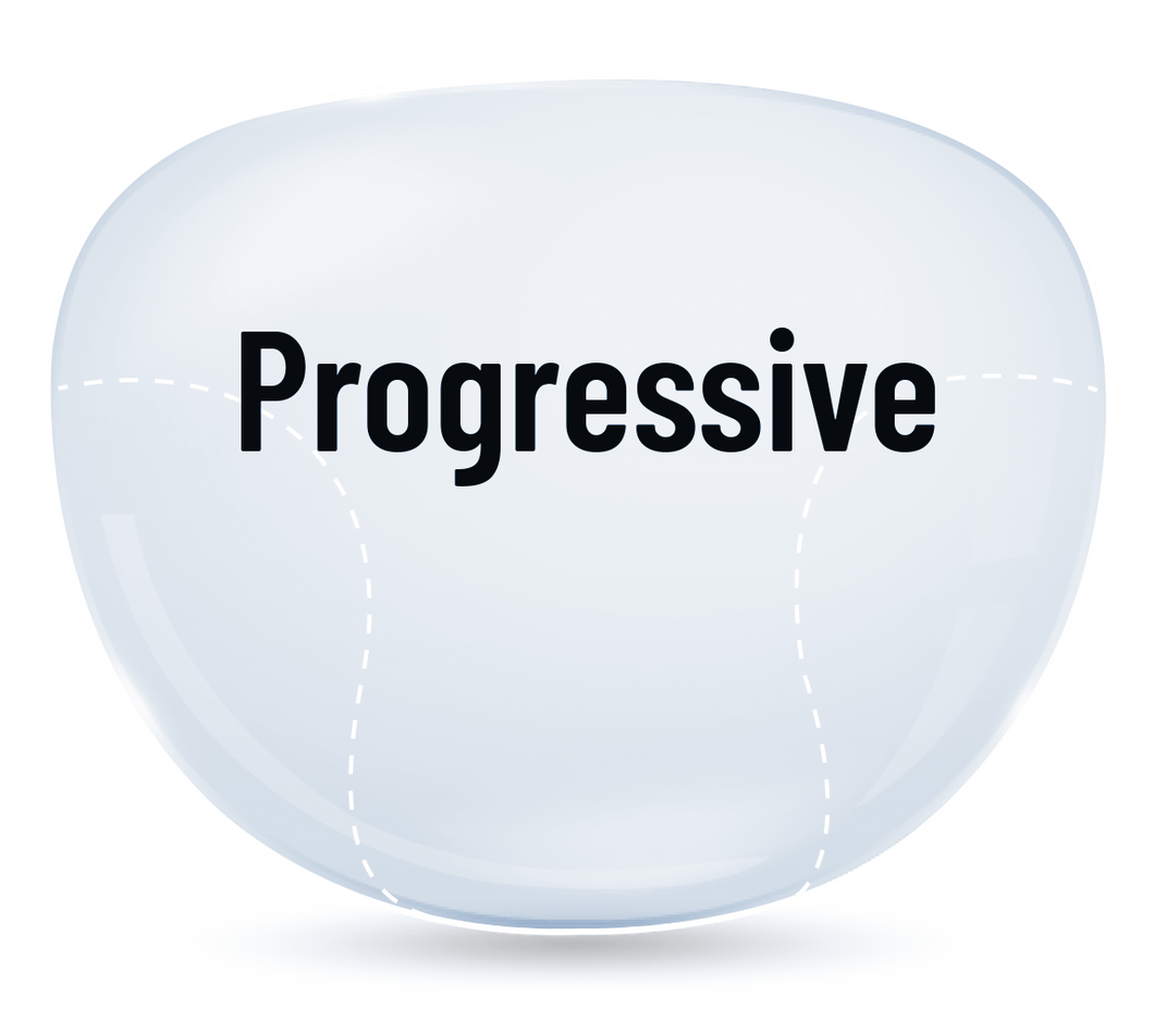 Clear Prescription -Progressive (No Line)-Polycarbonate-XtraActive Transitions