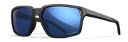 Matte Black/CAPTIVATE™ Polarized Blue Mirror