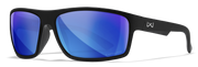 Matte Black/CAPTIVATE™ Polarized Blue Mirror