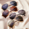 [Satin Silver &amp; Coastal Gray Polarized Gradient Nylon Lens]