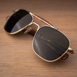 23k Gold & AGX Non-Polarized Glass Lens